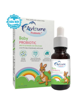 Men vi sinh Avisure Baby Probiotic giảm triệu chứng rối loạn tiêu hóa 20 ml