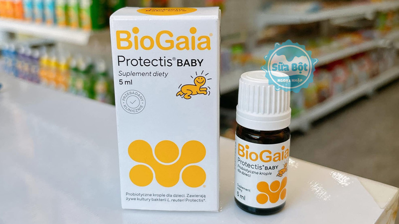 Men vi sinh BioGaia Protectis Baby đã được chứng minh dùng an toàn, hiệu quả cho trẻ nhỏ Men vi sinh BioGaia Protectis Baby đã được chứng minh dùng an toàn, hiệu quả cho trẻ nhỏ