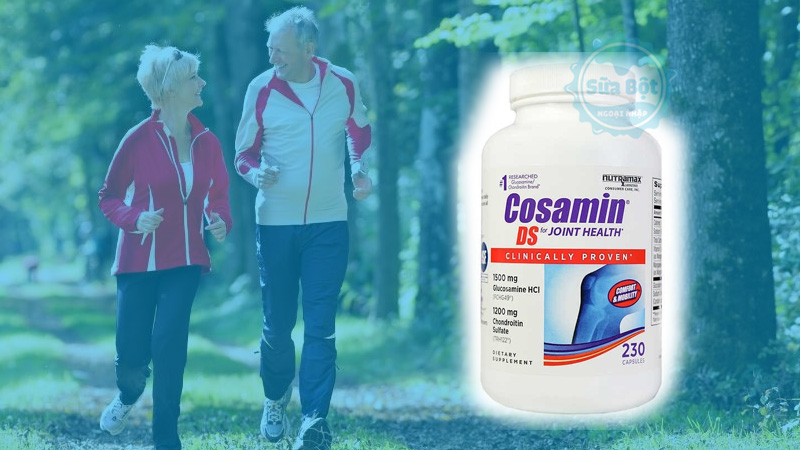Viên uống Cosamin DS For Joint Health giúp người lớn vận động dễ dàng, sống vui khỏe