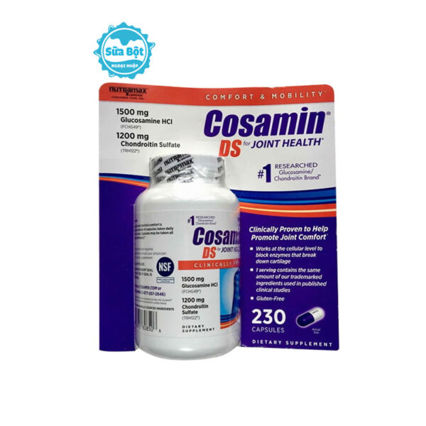 Viên uống Cosamin DS For Joint Health bồi bổ sụn khớp Mỹ 230 viên