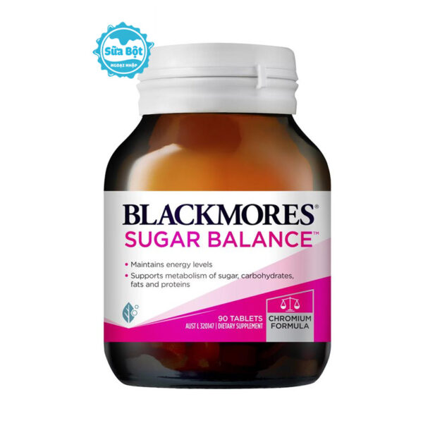 Viên uống Blackmores Sugar Balance cân bằng đường huyết Úc 90 viên