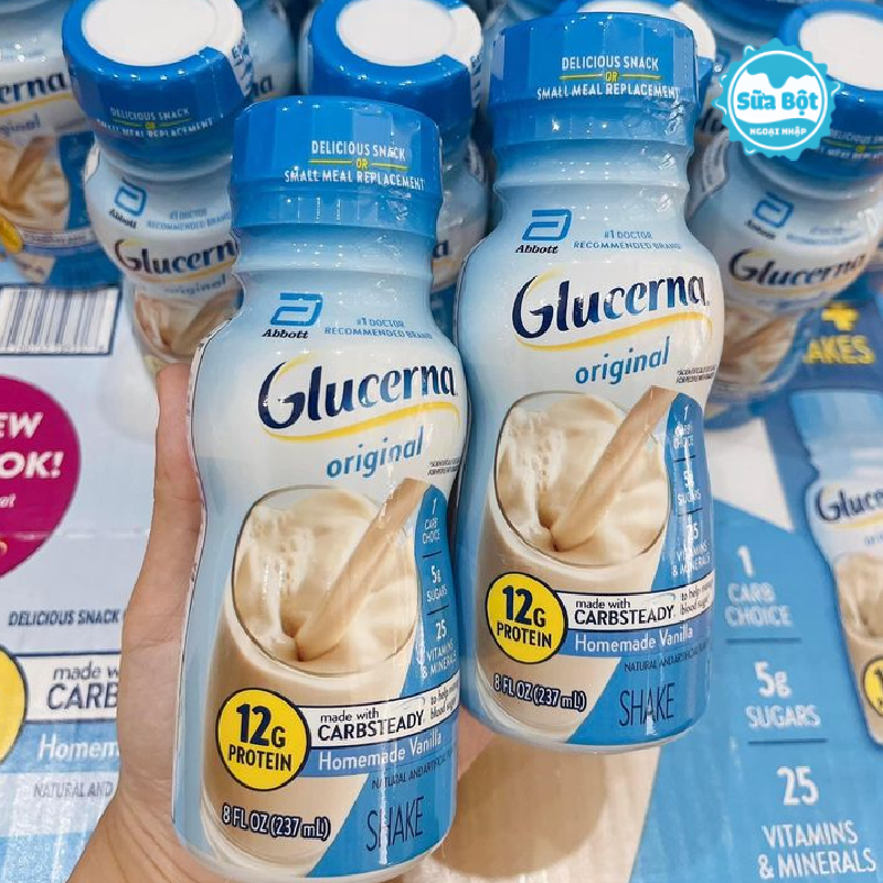 Cách bảo quản sữa nước Glucerna Original Shake 