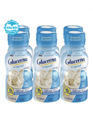Sữa nước Glucerna Original Shake của Mỹ (237mlx6 chai)