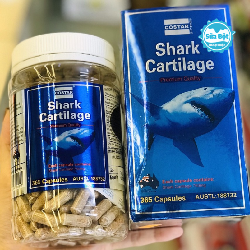 Cách bảo quản sụn cá mập Costar Blue Shark Cartilage của Úc