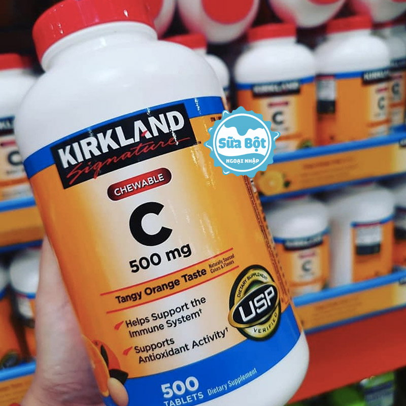 Mua Kirkland Vitamin C 500mg tại cửa hàng Sữa Bột Ngoại nhập, giá tốt, hàng đảm bảo chất lươngj