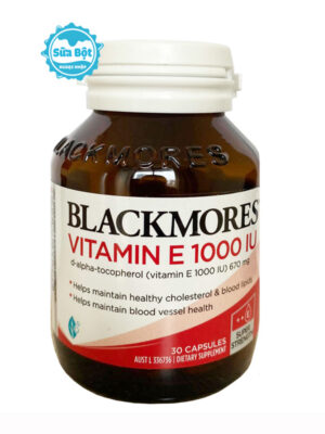 Viên uống Blackmores vitamin E 1000IU Úc 30 viên
