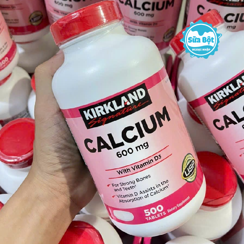 Ưu điểm nổi bật của viên uống Kirkland Calcium 600mg Vitamin D3 của Mỹ