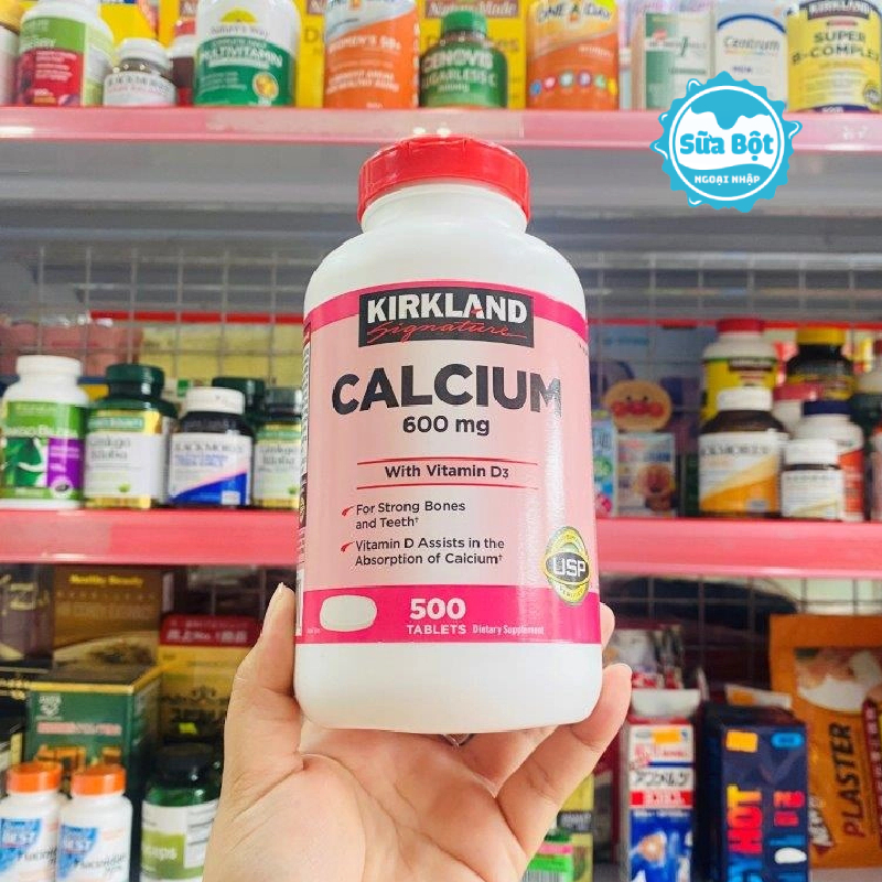 Cách bảo quản viên uống Kirkland Calcium 600mg Vitamin D3 của Mỹ