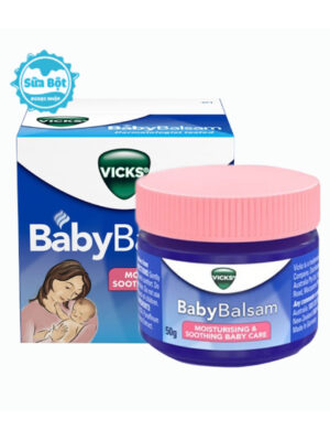 Dầu bôi Vicks Baby Balsam cho trẻ em của Úc 50g
