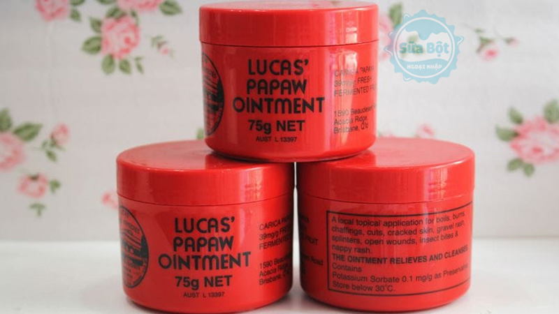 Kem đa năng Lucas Papaw Ointment sản xuất tại Úc, được kiểm định chặt chẽ trước khi trao đến tay người mua