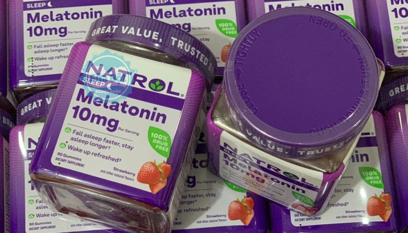 Kẹo ngủ Natrol Melatonin 10mg mua chính hãng giá bình dân tại Sữa Bột Ngoại Nhập