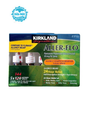Thuốc xịt viêm xoang Kirkland Aller-Flo Mỹ bộ 5 lọ