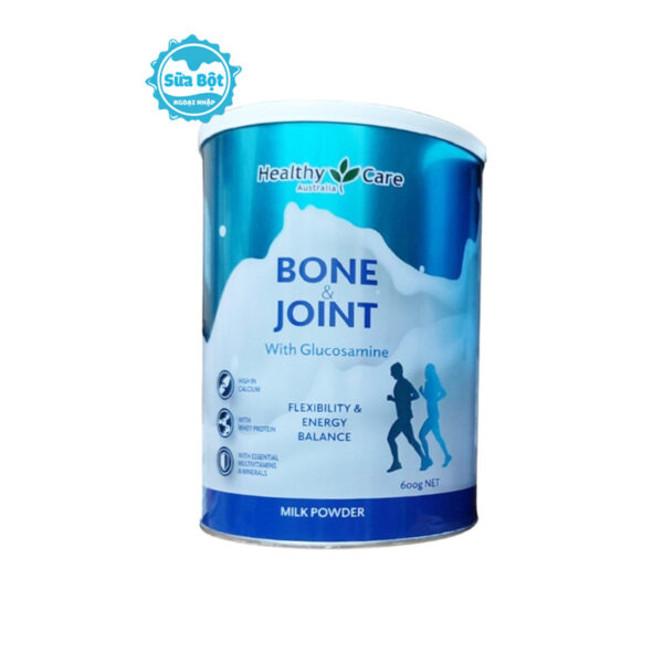 Sữa Healthy Care Bone Joint with Glucosamine bổ xương khớp Úc 600g
