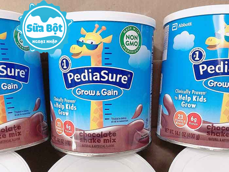 Có thể mua sữa Pediasure vị socola của Mỹ 400g tại Cửa hàng Sữa bột ngoại nhập, đảm bảo chất lượng, chính hãng, giá tốt
