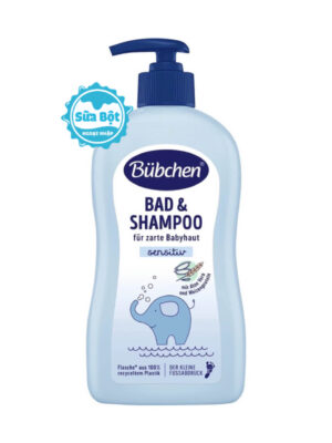 Sữa tắm gội Bubchen Bad and Shampoo cho da nhạy cảm của Đức 400ml
