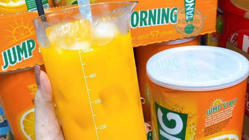 Bột cam Tang Orange Naranja bổ sung vitamin C, Canxi cho cơ thể