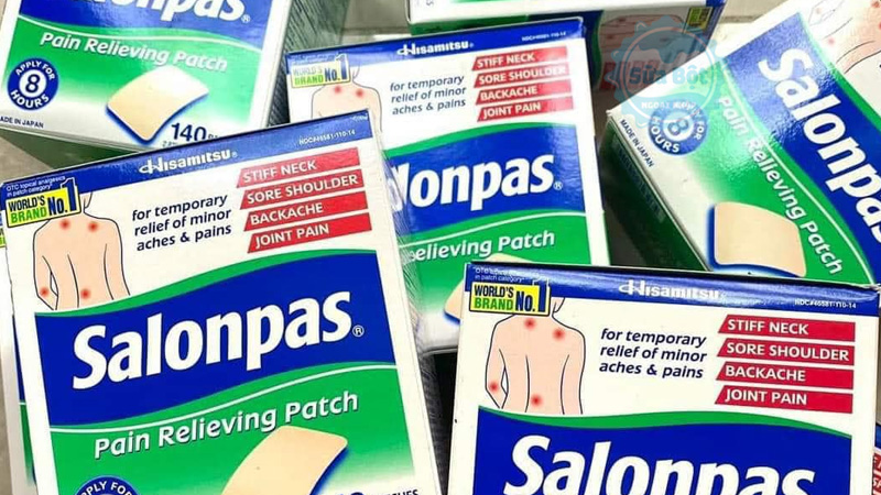 Cao dán Salonpas mua sắm tin cậy tại cửa hàng chính hãng Sữa Bột Ngoại Nhập