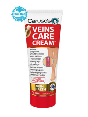 Kem giãn tĩnh mạch Caruso's Veins Care Cream Úc 75g