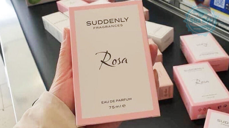 Nước Hoa Suddenly Fragrances Rosa Eau De Parfum mua chuẩn hàng Pháp tại Sữa Bột Ngoại Nhập