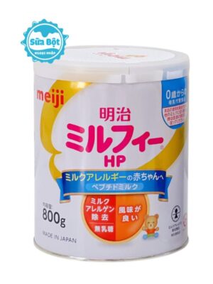 Sữa Meiji HP Nội Địa Nhật Cho Trẻ Dị Ứng Đạm Bò hộp 800g