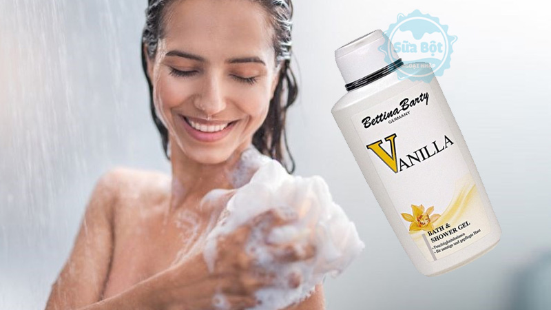 Sữa tắm Bettina Barty Vanilla 500ml nên tạo bọt rồi mới massage trên da thật nhẹ nhàng