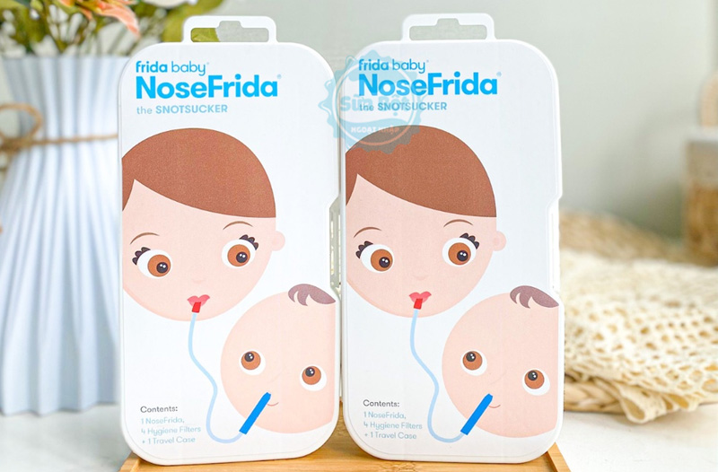 Dụng cụ hút mũi NoseFrida xuất xứ từ Thụy Điển chuyên dụng để hút dịch trong mũi bé