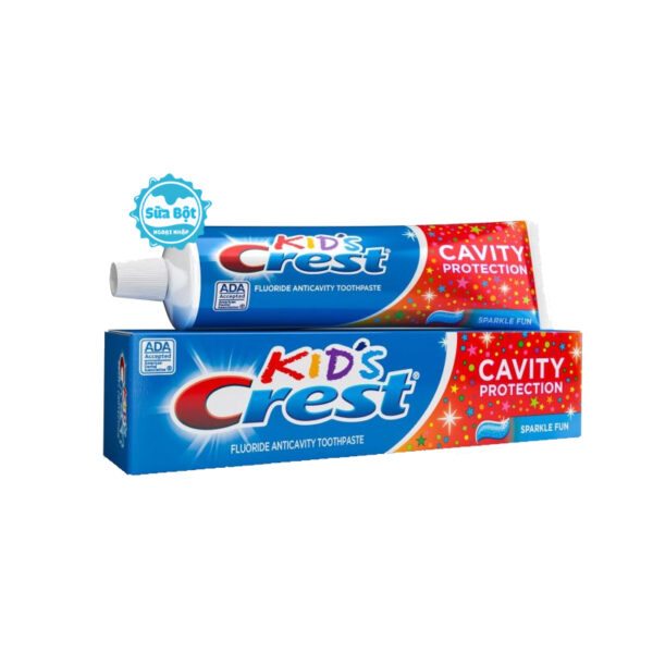 Kem đánh răng Crest Kids Cavity Protection của Mỹ 130g