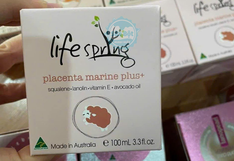 Mua kem nhau thai cừu LifeSpring Collagen Q10 Plus+ giá tốt tại Sữa Bột Ngoại Nhập