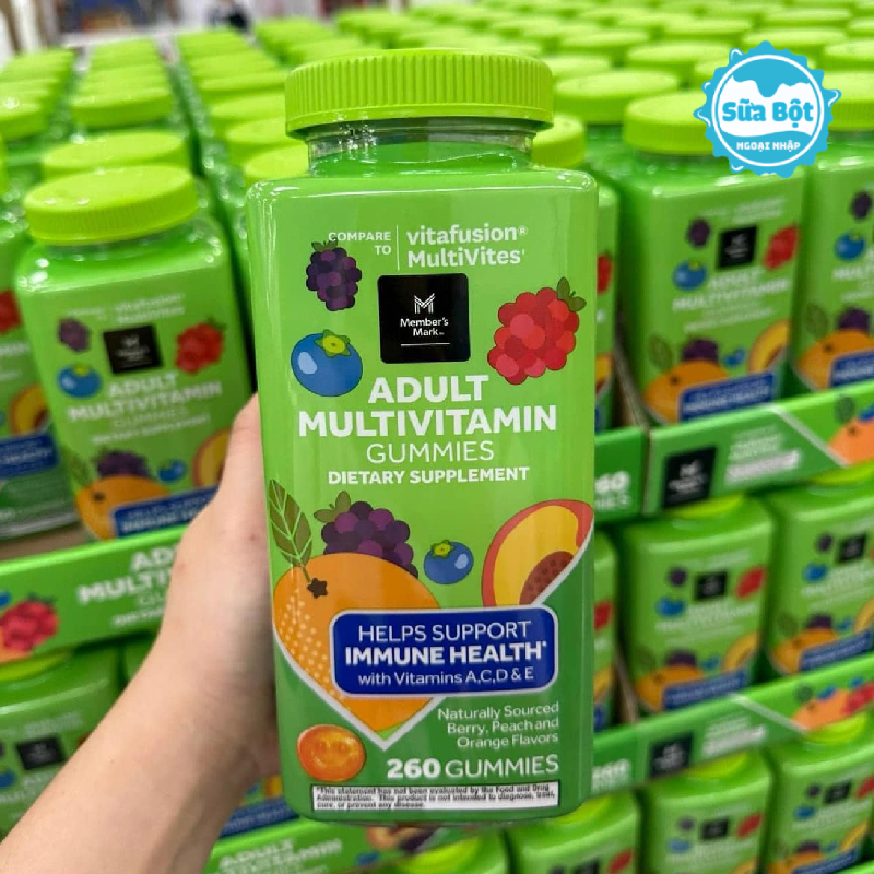 Công dụng của kẹo dẻo vitamin Vitafusion MultiVites Adult Multivitamin Gummies của Mỹ