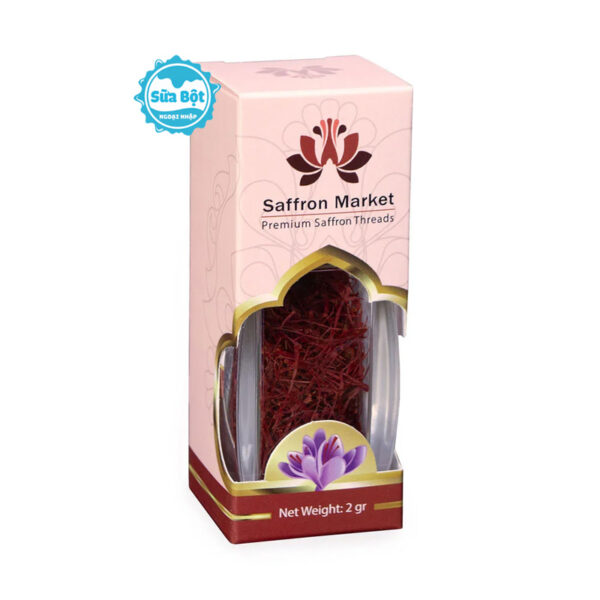 Nhụy hoa nghệ tây Saffron Market Premium Saffron Threads của Úc 2g