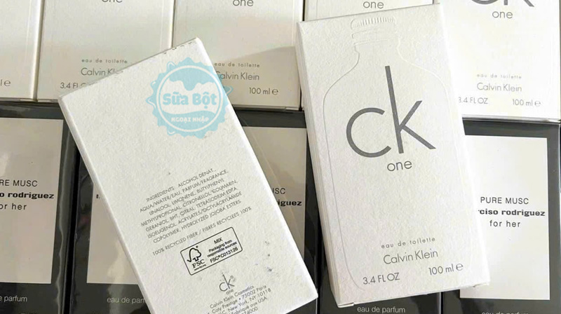 Nước hoa Calvin Klein Ck One Eau De Toilette 100ml mua sắm chính hãng tại Sữa Bột Ngoại Nhập