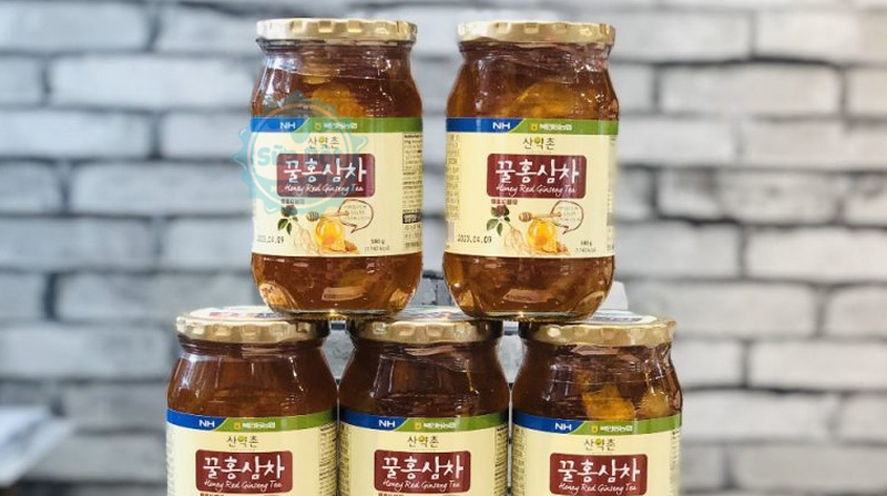 Sâm ngâm mật ong Nonghuyp Hàn Quốc mua sắm giá bình dân ở Sữa Bột Ngoại Nhập