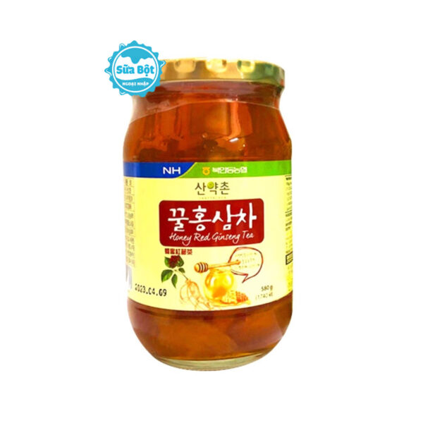 Sâm ngâm mật ong Nonghuyp Hàn Quốc 580g