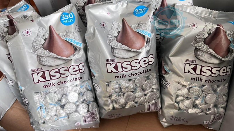 Socola Kisses Hershey’s Kisses Milk Chocolate chọn mua đảm bảo chất lượng ở Sữa Bột Ngoại Nhập