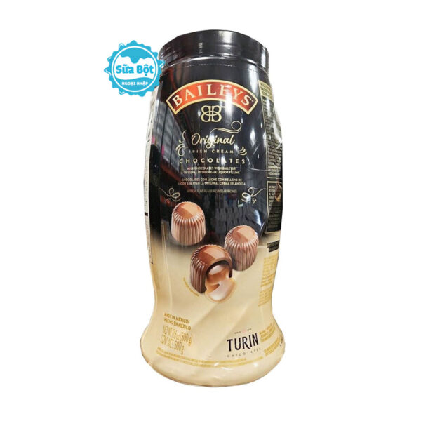 Socola nhân rượu Baileys Chocolates Turin Mỹ 500g