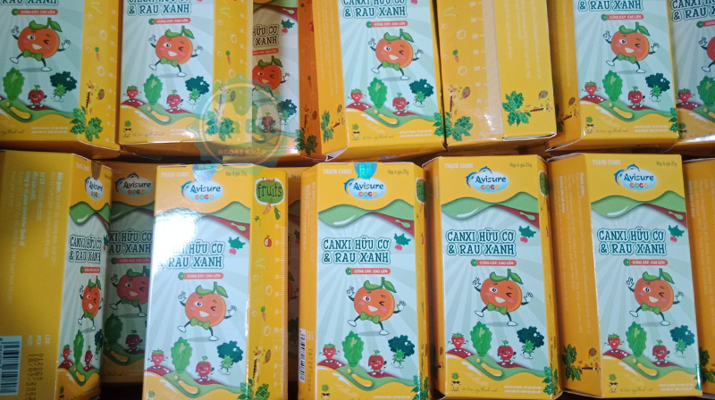 Thạch canxi hữu cơ & rau xanh Avisure Gogo chính hãng, giá cả bình dân tại Sữa Bột Ngoại Nhập