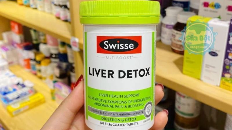 Liver Detox là sản phẩm thuộc thương hiệu Swisse đến từ Úc Liver Detox là sản phẩm thuộc thương hiệu Swisse đến từ Úc