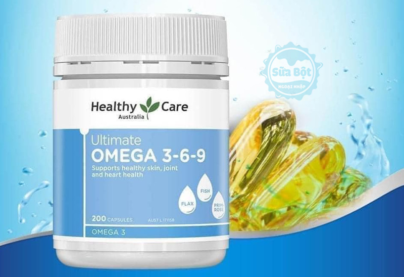 Viên uống Omega 3-6-9 Healthy Care Ultimate có thành phần chiết xuất từ thiên nhiên xuất xứ từ Úc,