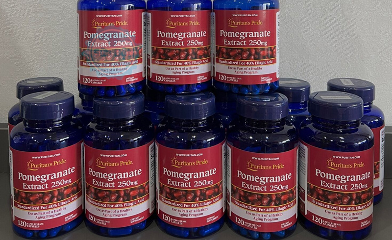 Viên uống tinh chất lựu Puritan’s Pride Pomegranate Extract 250mg đảm bảo chính hãng khi mua ở Sữa Bột Ngoại Nhập