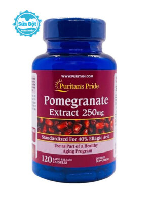 Viên uống tinh chất lựu Puritan’s Pride Pomegranate Extract 250mg Mỹ 120 viên