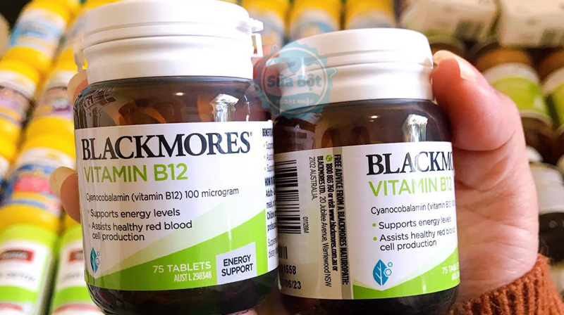 Viên uống bổ sung vitamin B12 Blackmores đảm bảo chất lượng, được nhiều người tin dùng