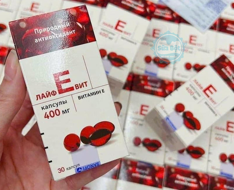 Vitamin E đỏ Zentiva 400mg mua sắm chính hãng, giá bình dân ở Sữa Bột Ngoại Nhập