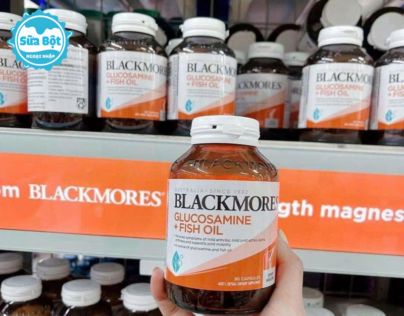 Mua Blackmores Glucosamine Fish Oil hộp 90 viên tại Cửa hàng Sữa Bột Ngoại Nhập, chính hãng, giá tốt