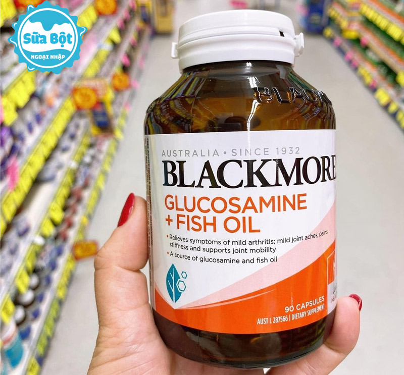 Uống Viên Glucosamine + Fish Oil của Blackmores tầm khoảng 2-4 tuần là đã thấy hiệu quả