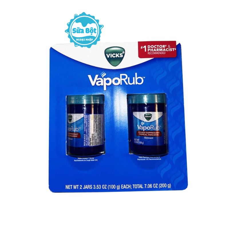 dau-boi-am-nguc-giam-ho-vicks-vaporub-thump Dầu bôi ấm ngực giảm ho Vicks VapoRub của Mỹ 100g