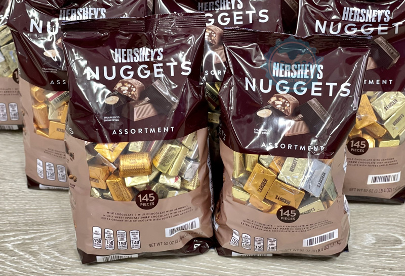Kẹo chocolate Hershey's Nuggets Assortment được bán chính hãng tại Sữa Bột Ngoại Nhập