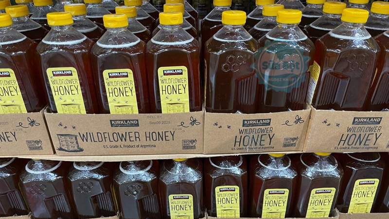 Mật ong Kirkland Signature Wildflower Honey đảm bảo chất lượng, cho bạn yên tâm lựa chọn