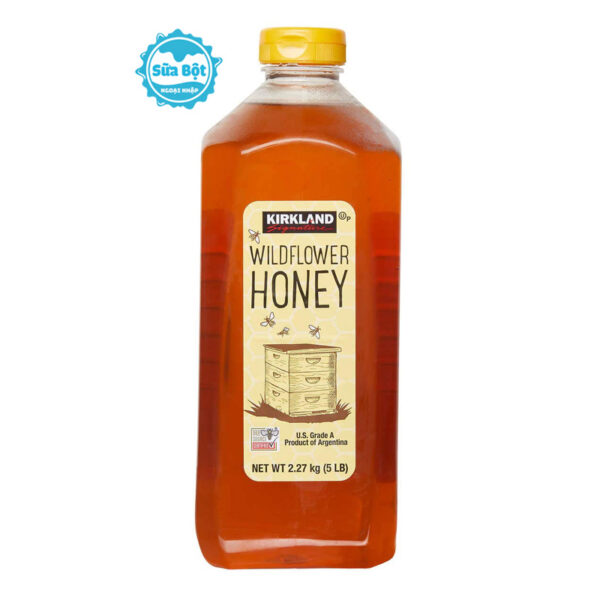Mật ong Kirkland Signature Wildflower Honey Mỹ 2.27kg