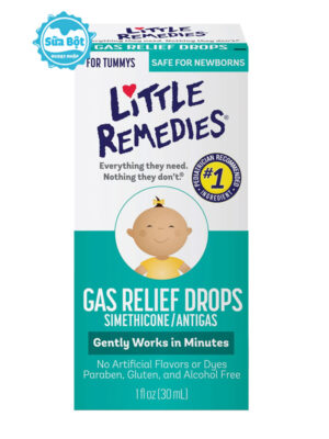 Siro tiêu ga Little Remedies Gas Relief Drops Mỹ 30ml cho trẻ từ sơ sinh