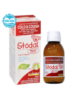 Siro trị ho cảm cúm Boiron Stodal của Canada 125ml (Dành cho bé từ 1 đến 11 tuổi)